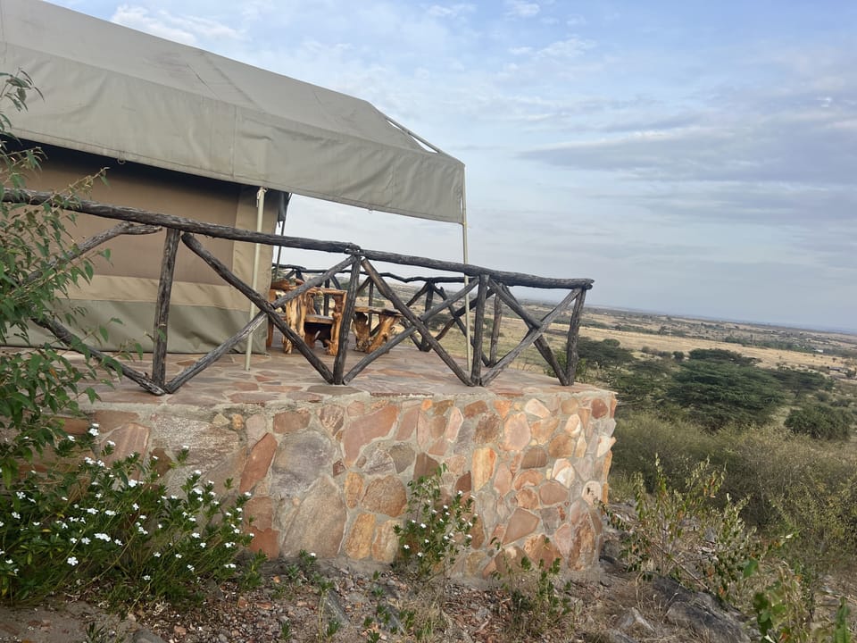 Sunset camp Masai Mara Lodge in Kenya