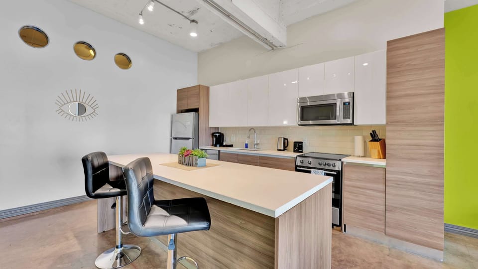 Stylish decor meets modern appliances for culinary adventures!