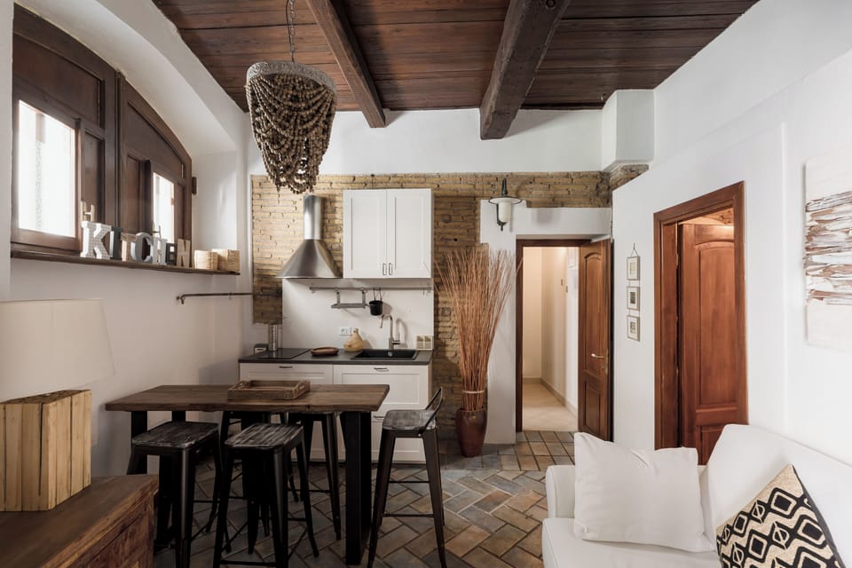 Luxury Apartment, 1 Bedroom | Private kitchen | Full-size fridge, stovetop, espresso maker, coffee/tea maker