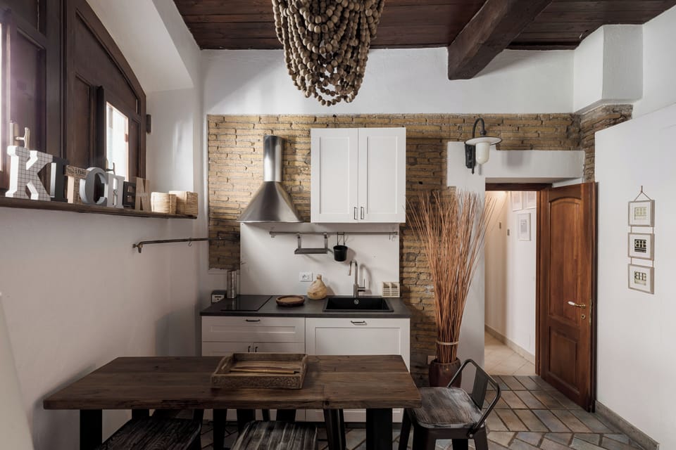 Luxury Apartment, 1 Bedroom | Private kitchen | Full-size fridge, stovetop, espresso maker, coffee/tea maker