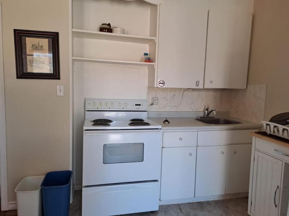 Family Room | Private kitchen | Coffee/tea maker, full-size fridge, microwave, electric kettle