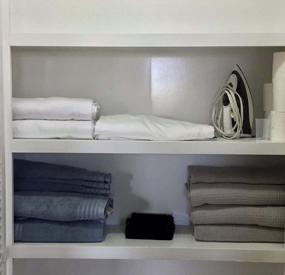 Towels, linens and basics provided during your stay