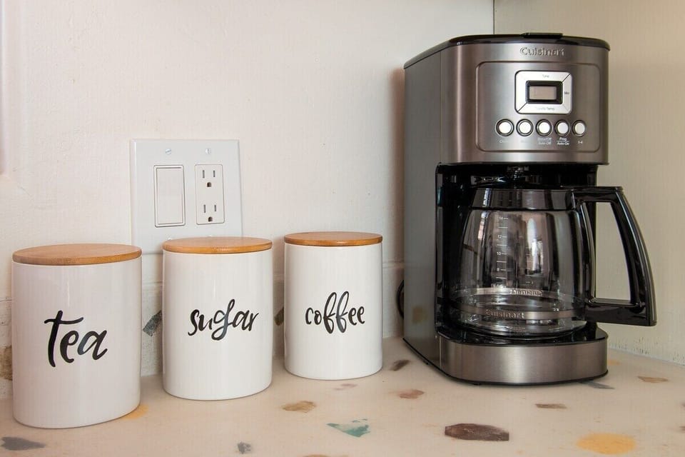 Complimentary tea and coffee