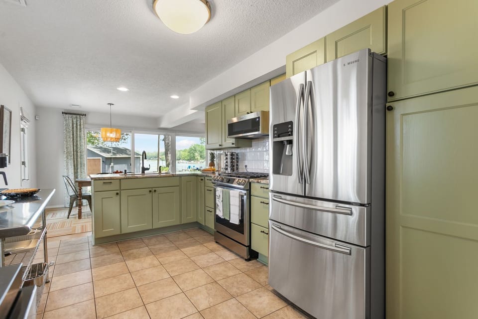 Updated kitchen with newer appliances