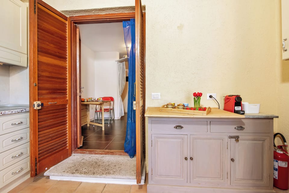 Family Apartment, 1 Bedroom, Terrace (Giotto In Sardegna With Shared Pool) | Private kitchen