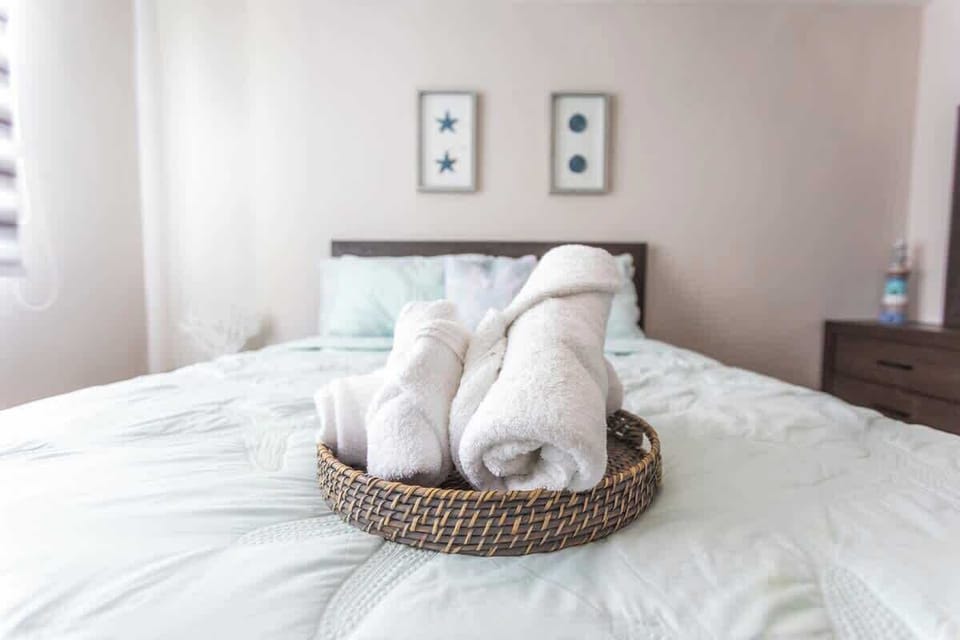 Bath and Beach Towels Included