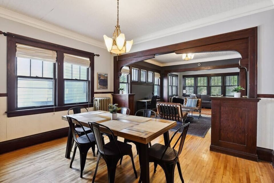 Dining Room with Original Woodwork