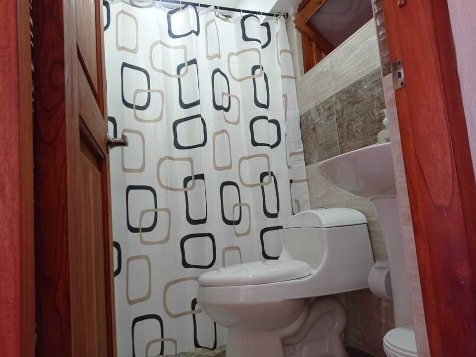 Standard Double Room | Bathroom | Shower, rainfall showerhead, towels, soap