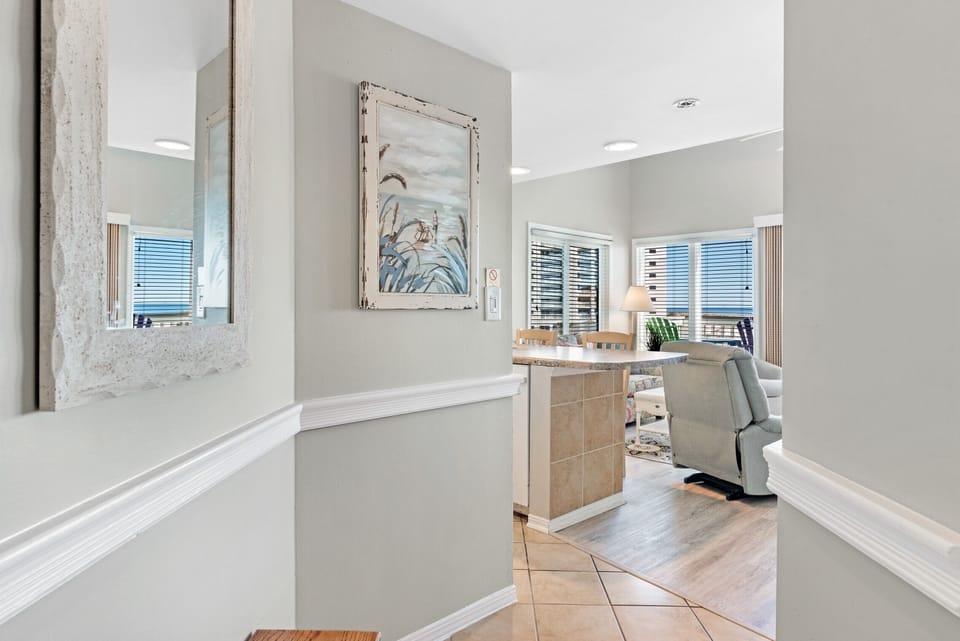 Entry area of the Condo