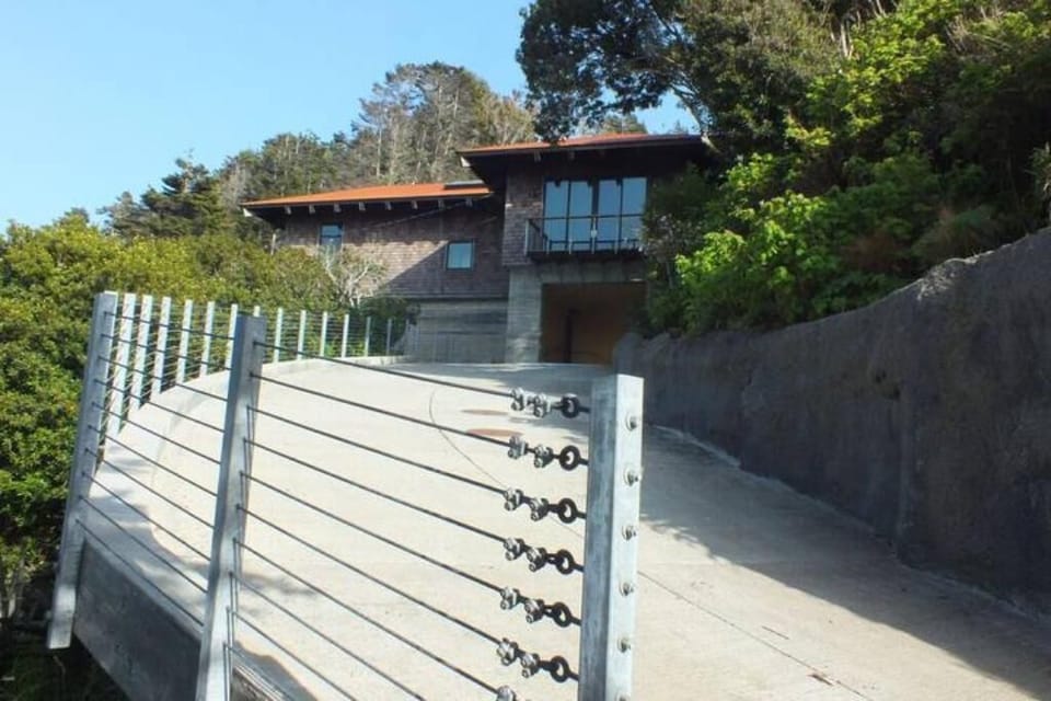 Driveway entrance