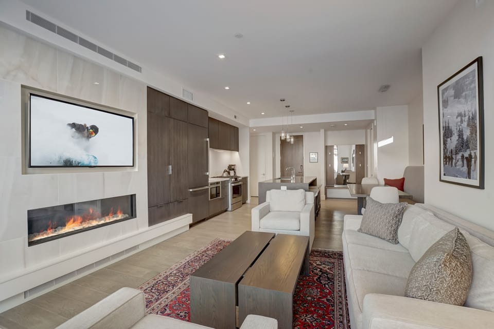 Living Room with Sleeper Sofa