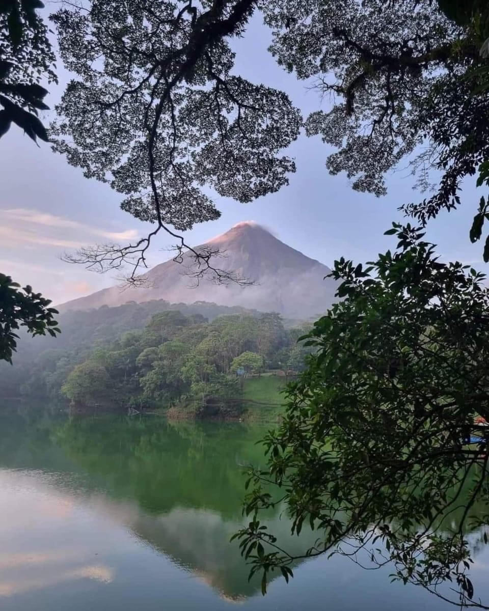 The Volcano from a few miles down the road.