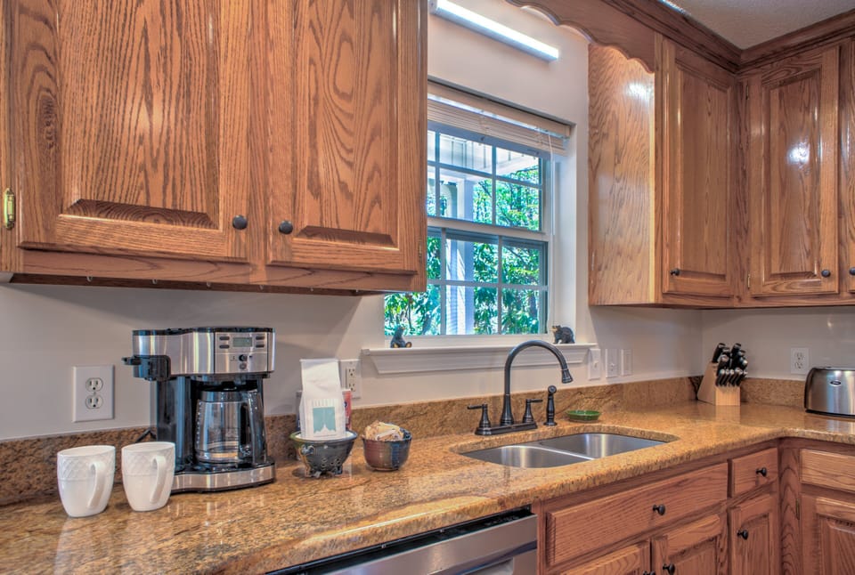 Plenty of small appliances make cooking a breeze