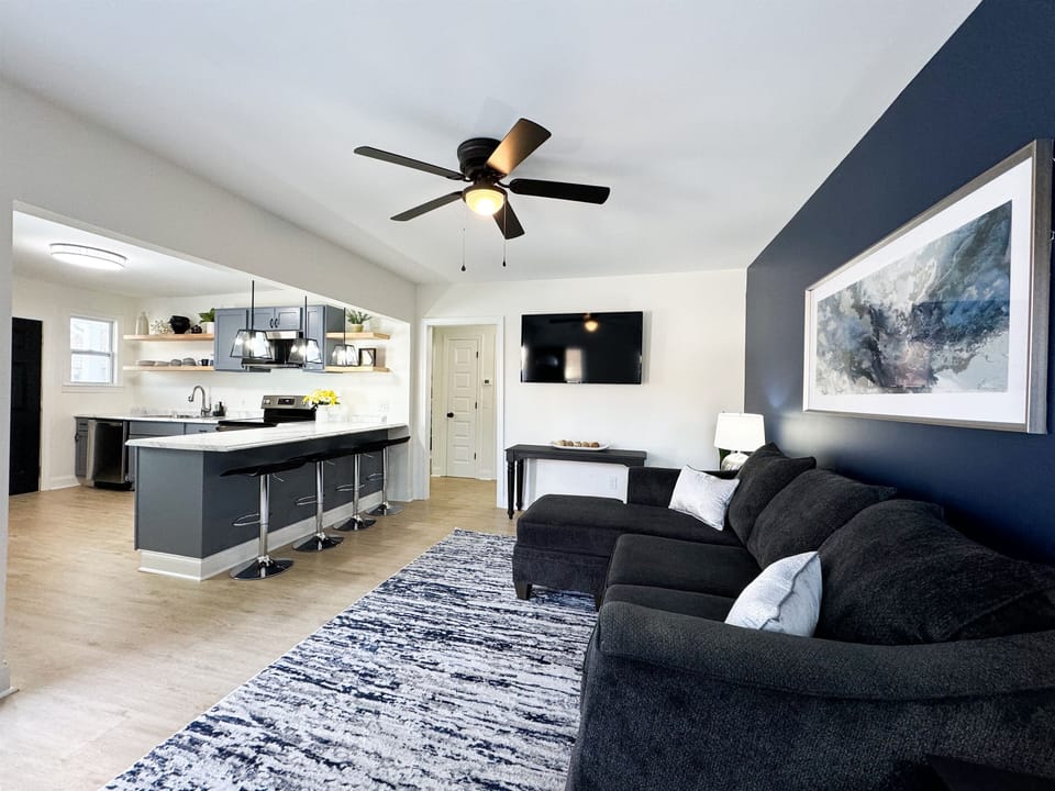 Bring the whole family to enjoy the open concept kitchen and dining