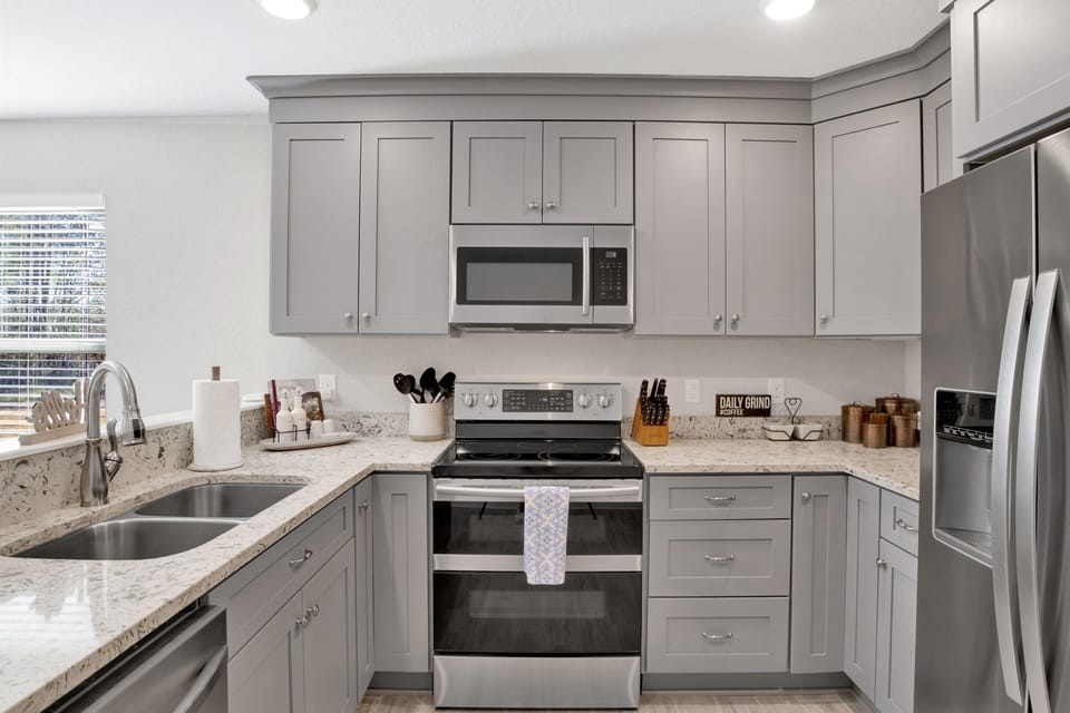 Stainless steel appliances