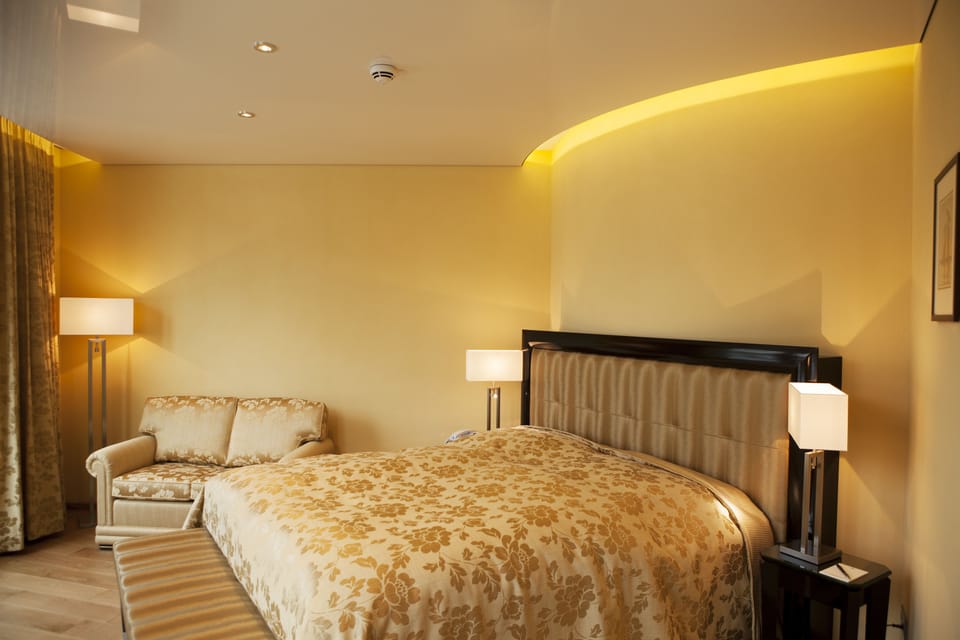Double Room Single Use, Tower | Premium bedding, minibar, in-room safe, desk