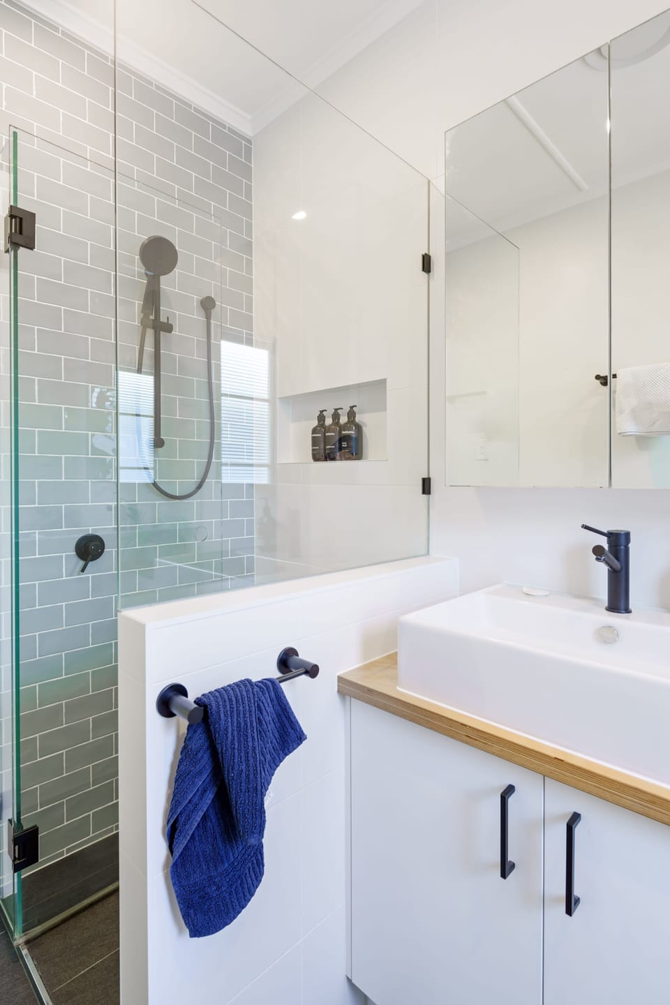 Family bathroom provides a practical and comfortable space for guests throughout their stay