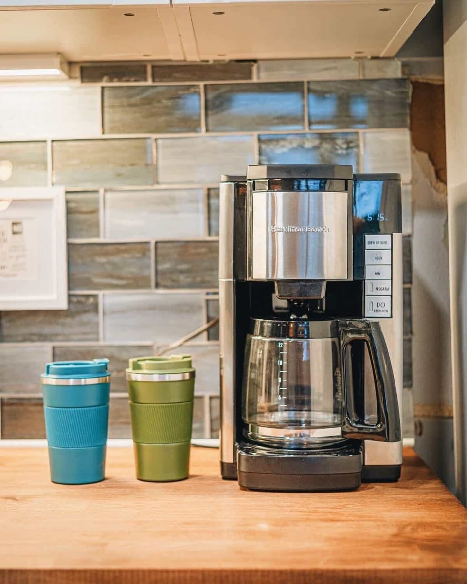 We provide coffee, decaf, and tea!