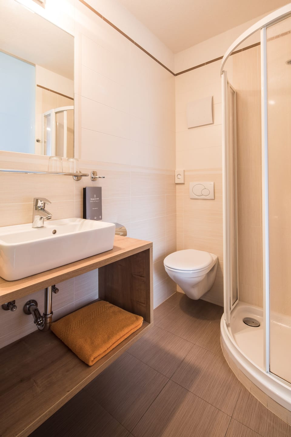 Classic Double Room, 1 Double Bed, Non Smoking, Balcony | Bathroom | Shower, eco-friendly toiletries, hair dryer, bathrobes