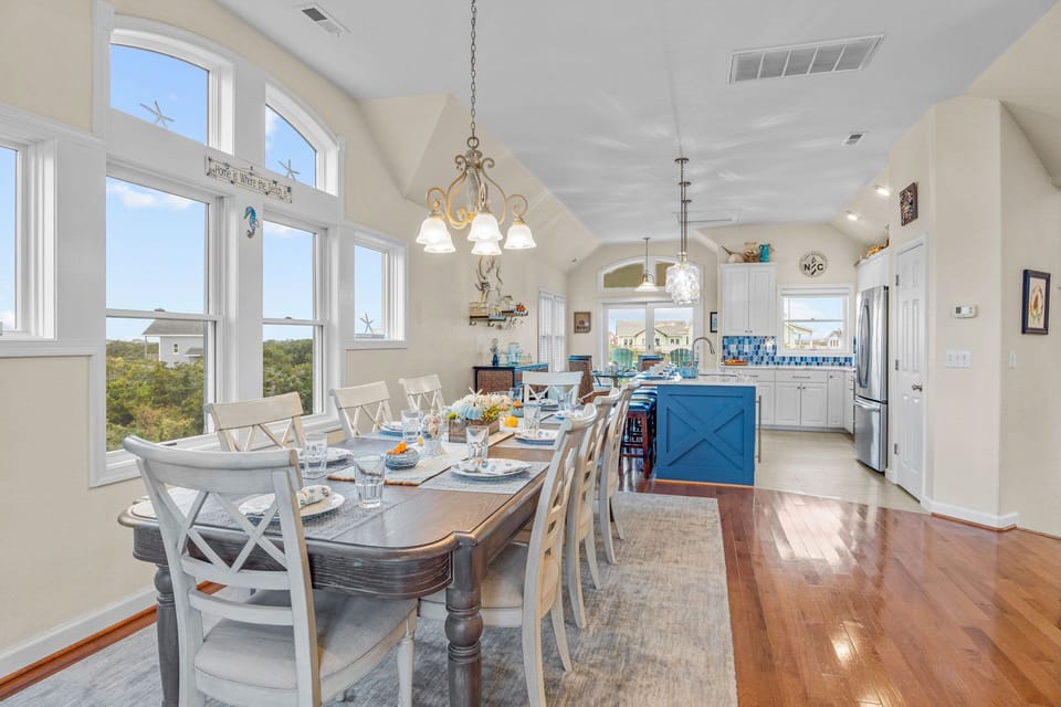12-Surf or Sound Realty - 1169 - Risk It 4 Da Biscuit - Dining Area -9