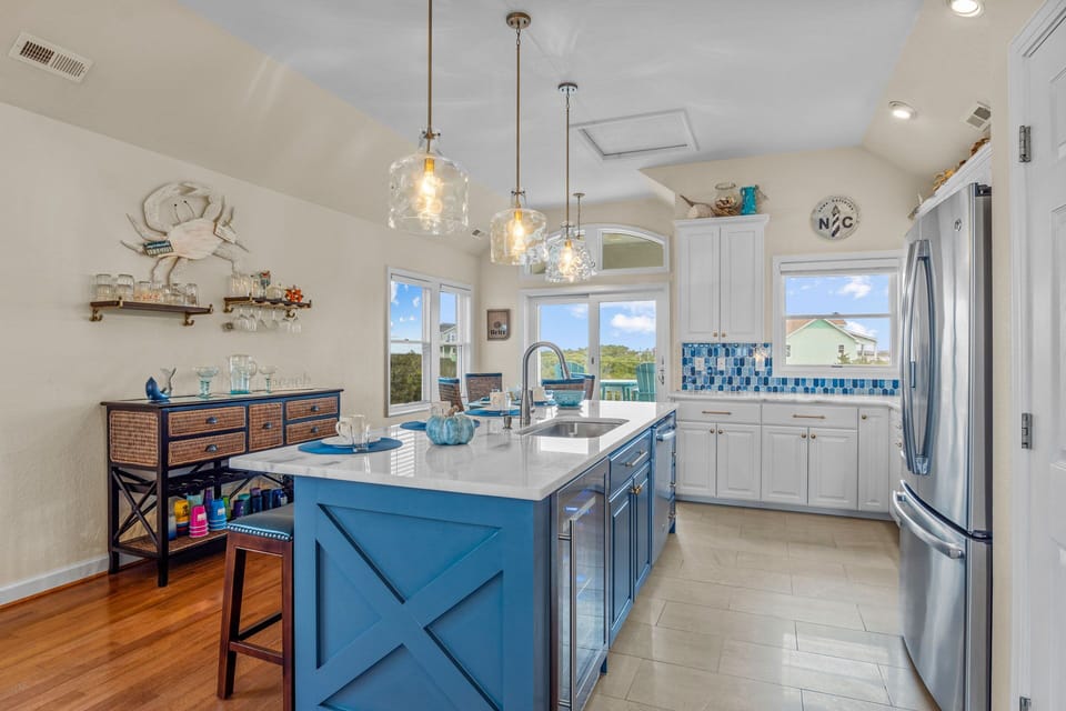 15-Surf or Sound Realty - 1169 - Risk It 4 Da Biscuit - Kitchen-5