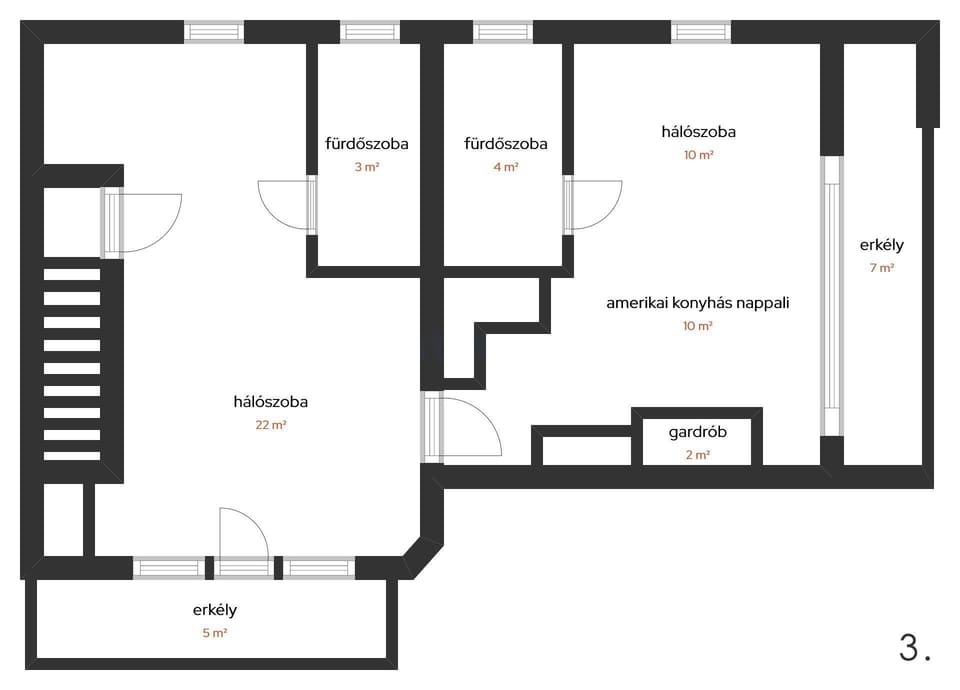 Superior studio apartment nr. 3 14