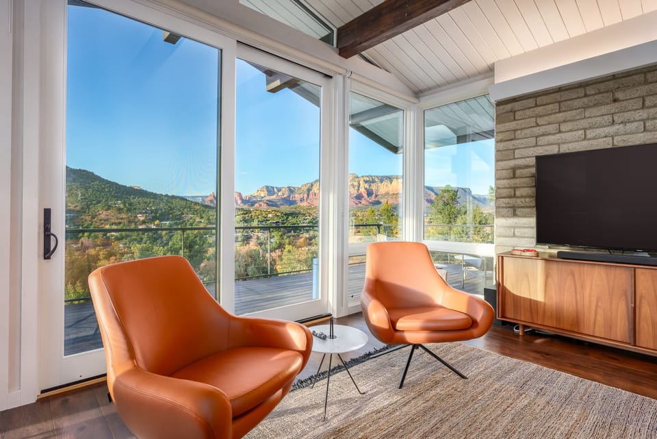 Living room seating area