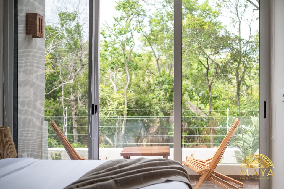 NHOA 207B Lux 1BR Condo Pool View in Aldea Zama Apartment in Tulum