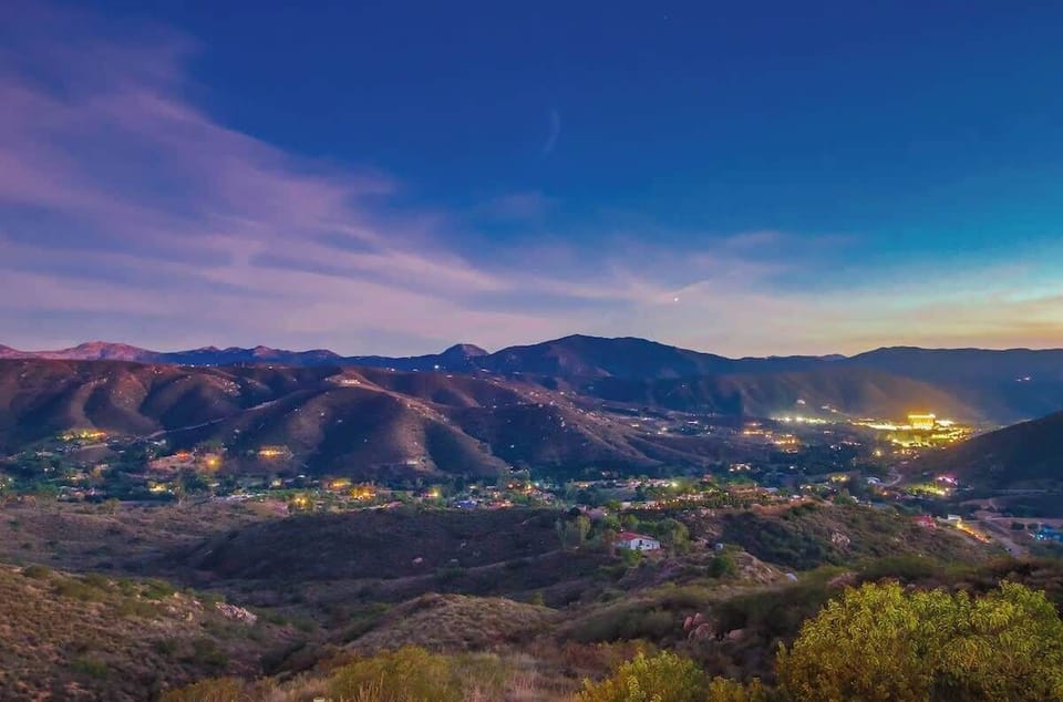 Beautiful canyon view from the backyard
