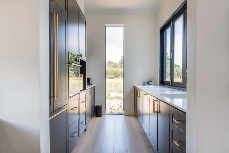 With sunlight streaming into the kitchen, you get your dose of vitamin D and the perfect mood to serve up great food for everyone.