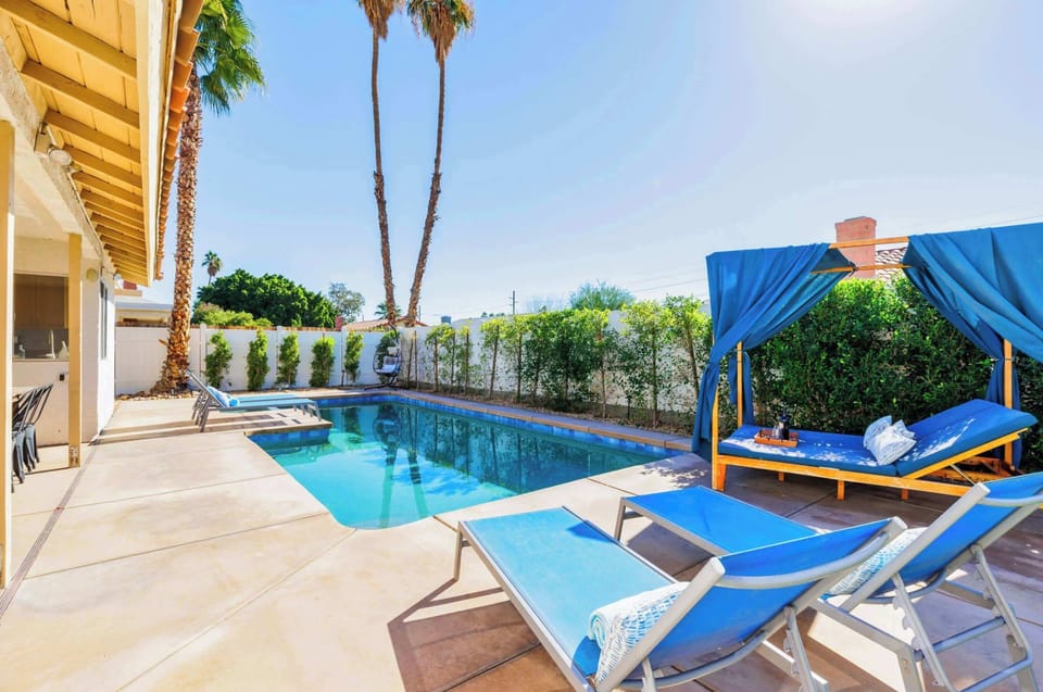 Plenty of chairs to catch the sun or stay out of it with shaded lounge chairs