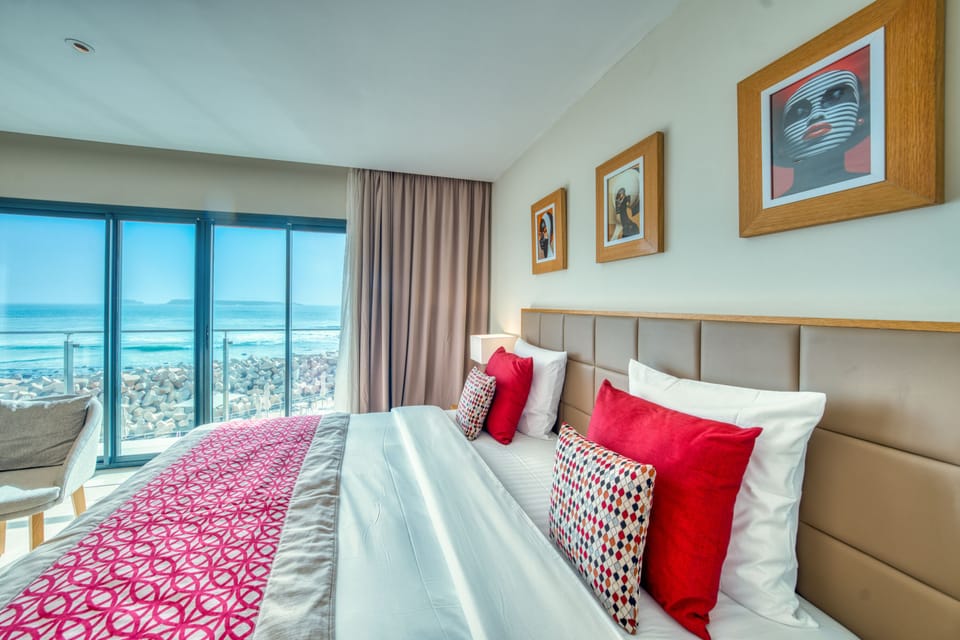 Presidential Suite, Sea View | 1 bedroom, Egyptian cotton sheets, premium bedding, pillowtop beds