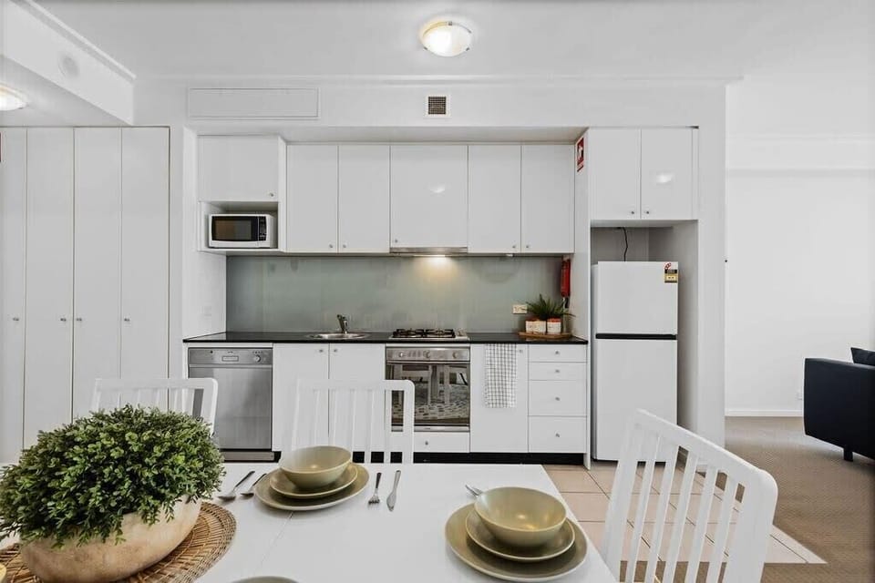 A kitchen.