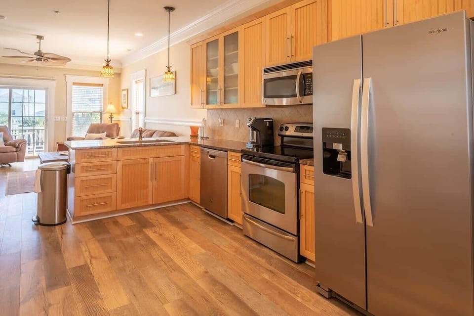 Kitchen with Stainless Steel Appliances