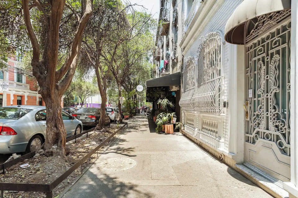 Explore the vibrant streets of Roma Norte, steps from our door.