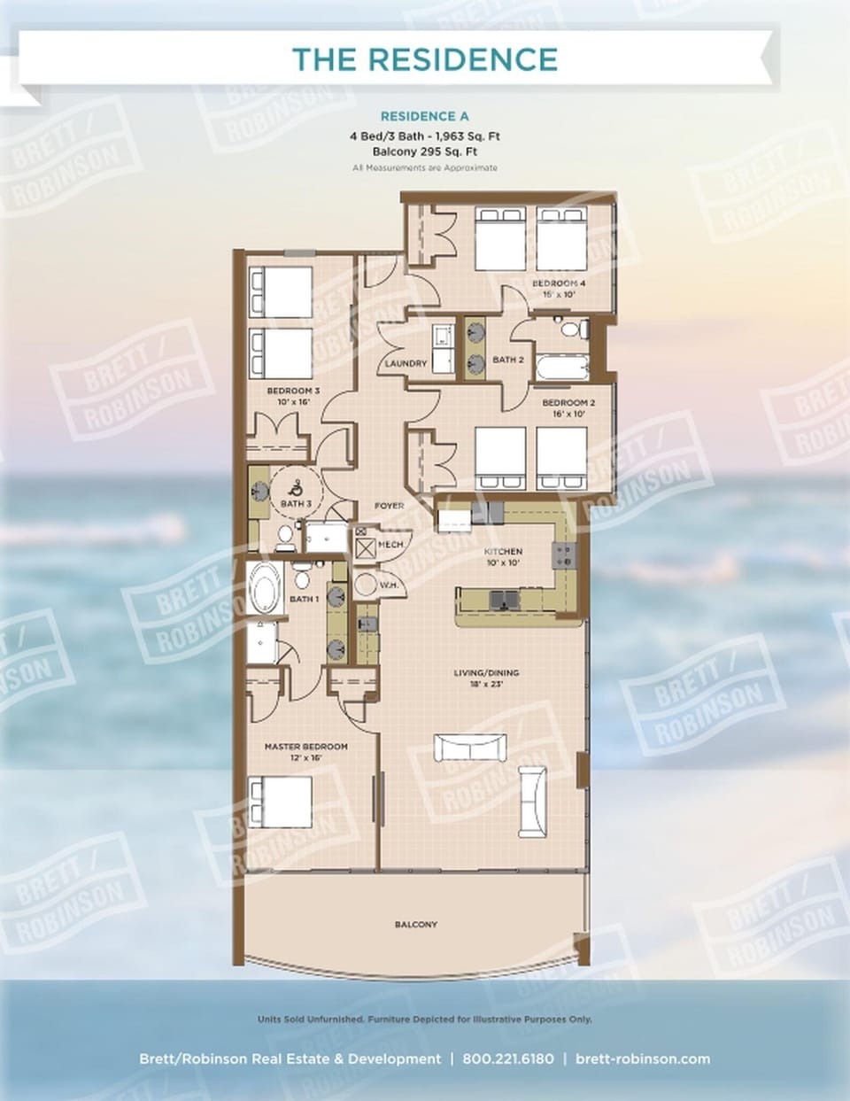 Condo, 4 Bedrooms | Floor plan