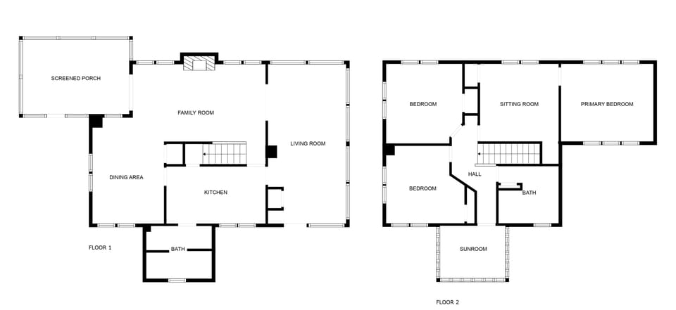 floorplan of cottage