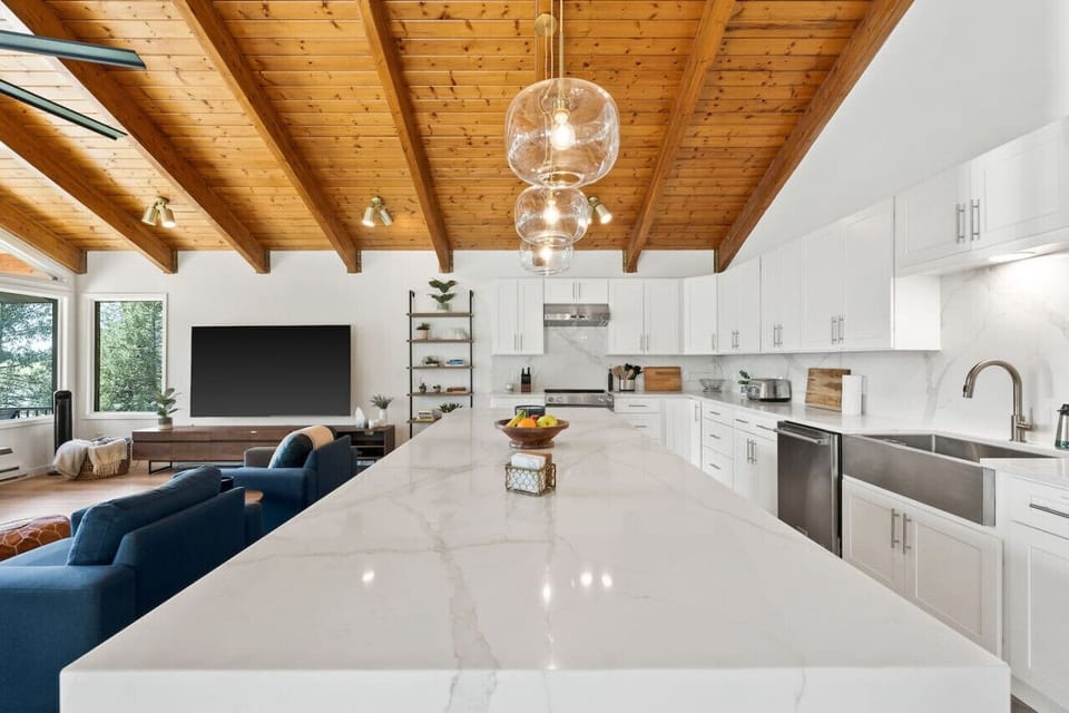First Floor Open Concept Kitchen