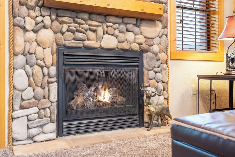 Seasonal Gas Fireplace