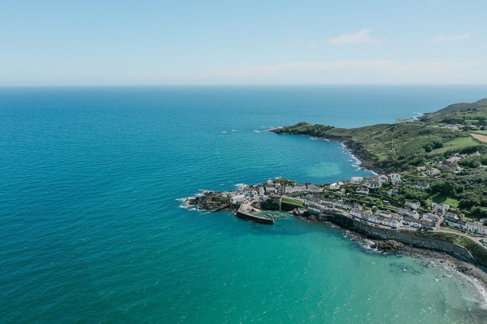 Aerial view of Coverack