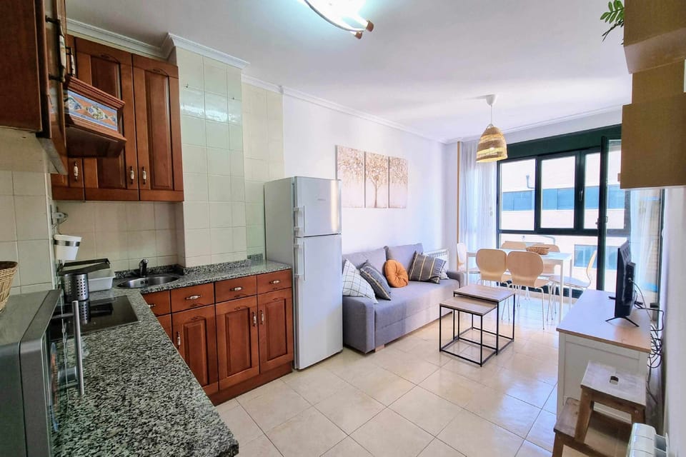 Kitchen or kitchenette,Living room,Dining area