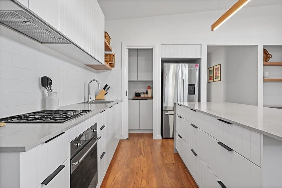 Kitchen + Smeg Coffee Machine