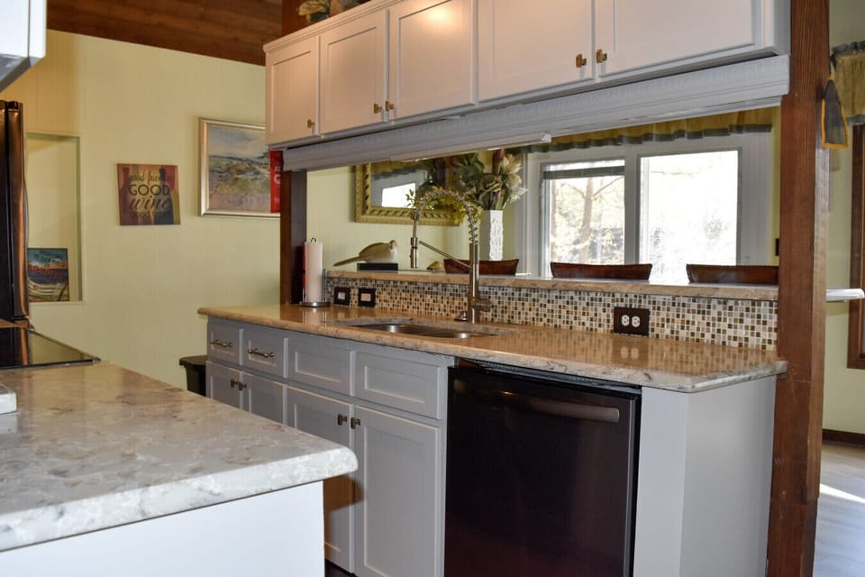 Cook up a feast in our fully-equipped kitchen with ample counter space.