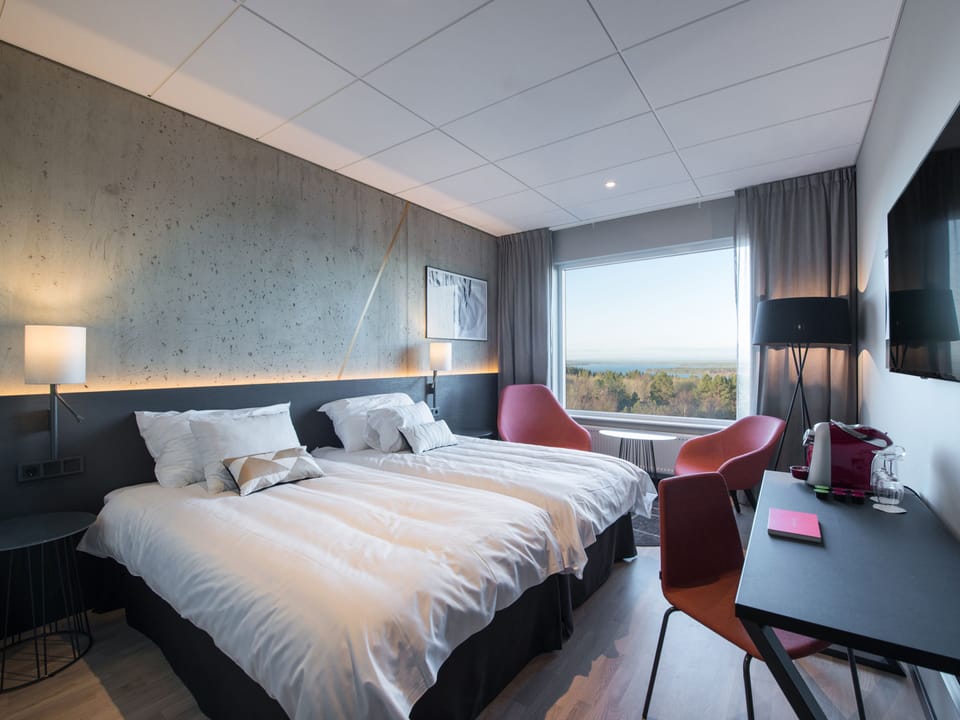 In-room safe, desk, blackout drapes, cribs (surcharge)