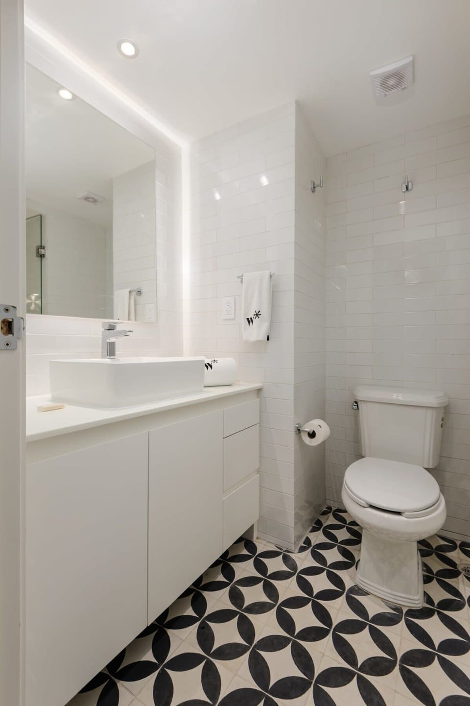 Second bathroom