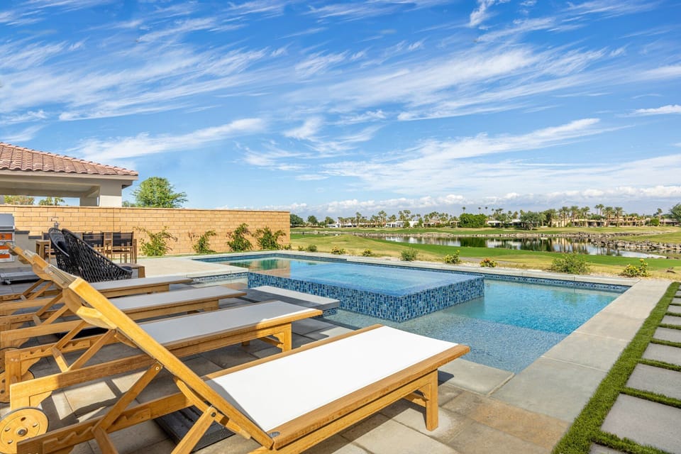 Sparkling pool with plenty of sunshine year-round.