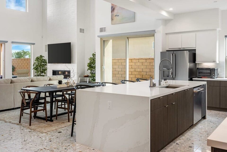 Plenty of counter space for cooking and gathering.