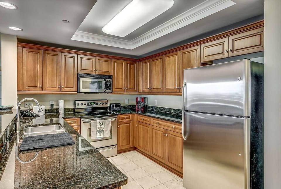 Fully equipped kitchen
