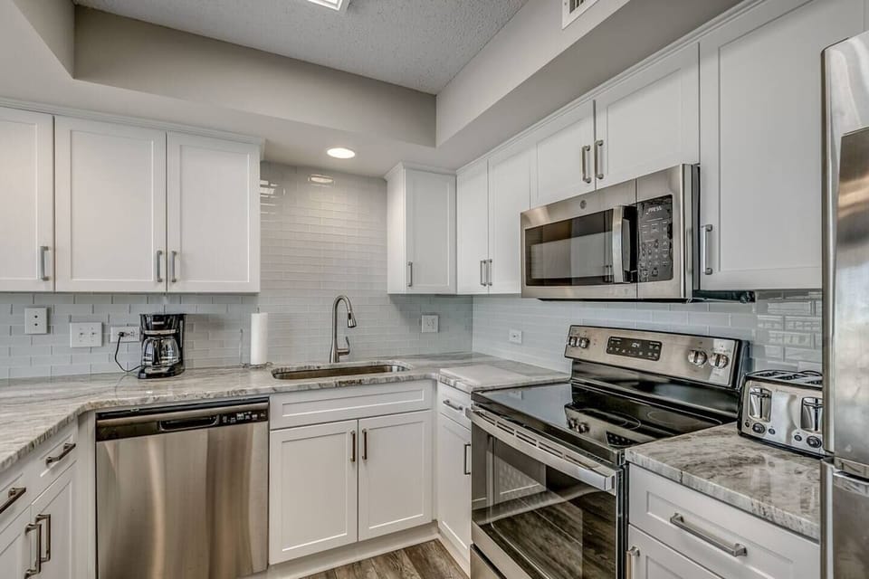 Fully equipped kitchen