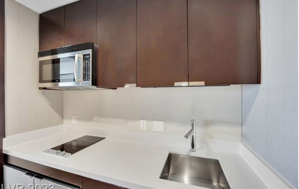 Premium Studio Suite | Private kitchen | Mini-fridge, microwave, cookware/dishes/utensils, spices